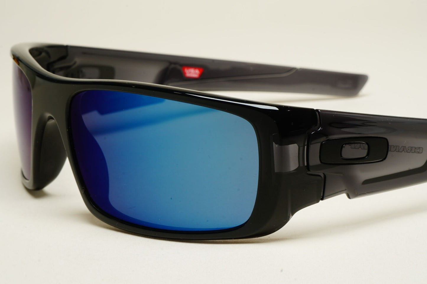 Oakley Sunglasses Crankshaft Ice Iridium Blue Mirror Black Ink OO 9239 26