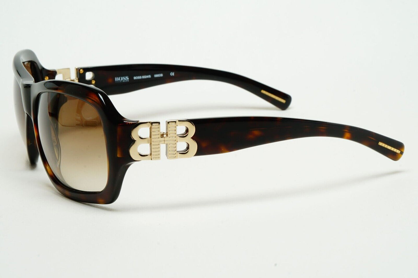 Hugo Boss Sunglasses 2006 Vintage Brown Tortoise Gold BOSS 0024/S 086DB 211124
