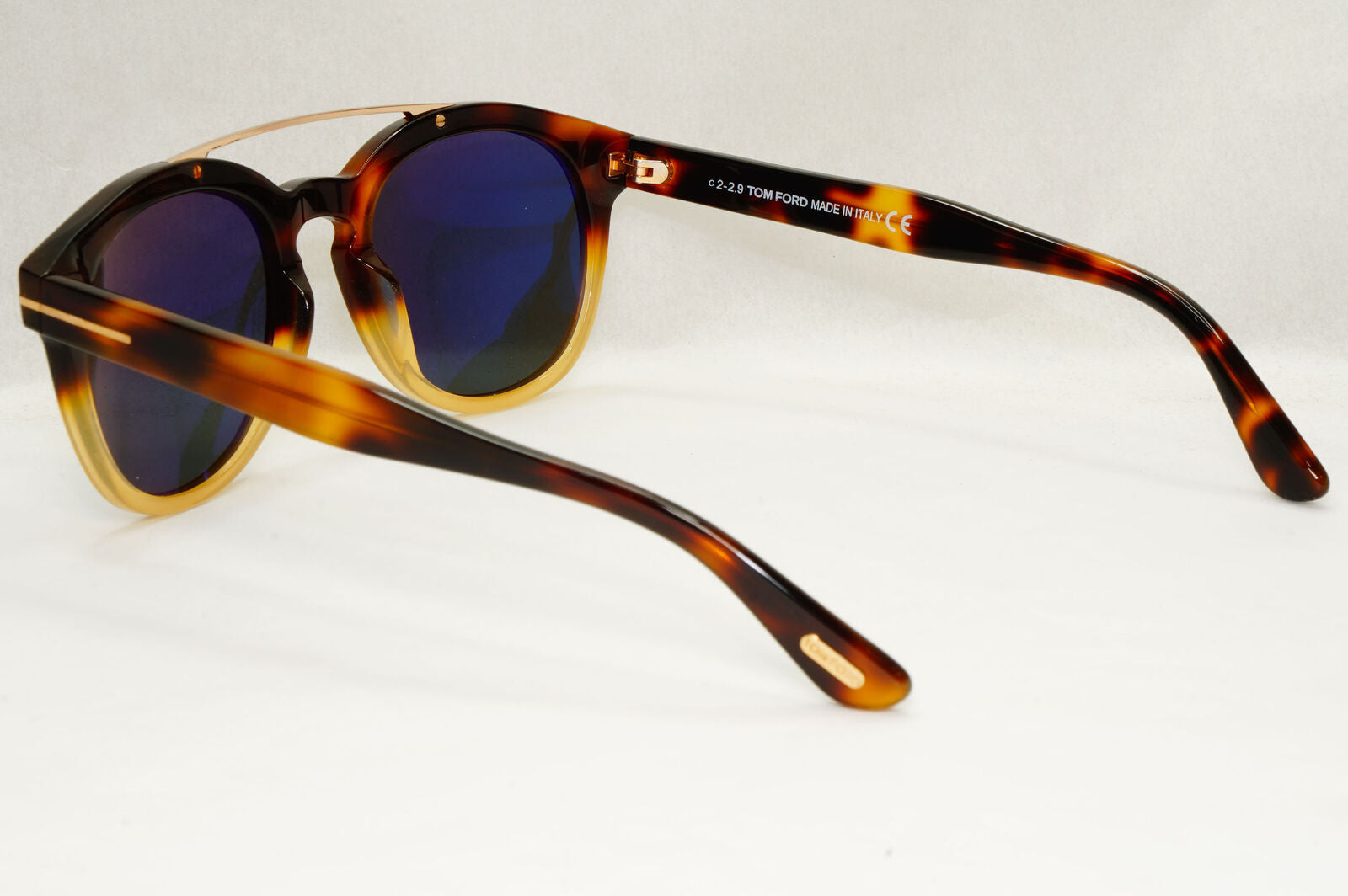 Tom Ford Sunglasses Newman Brown Green Gold Tortoiseshell FT0515 TF515 56N 53mm