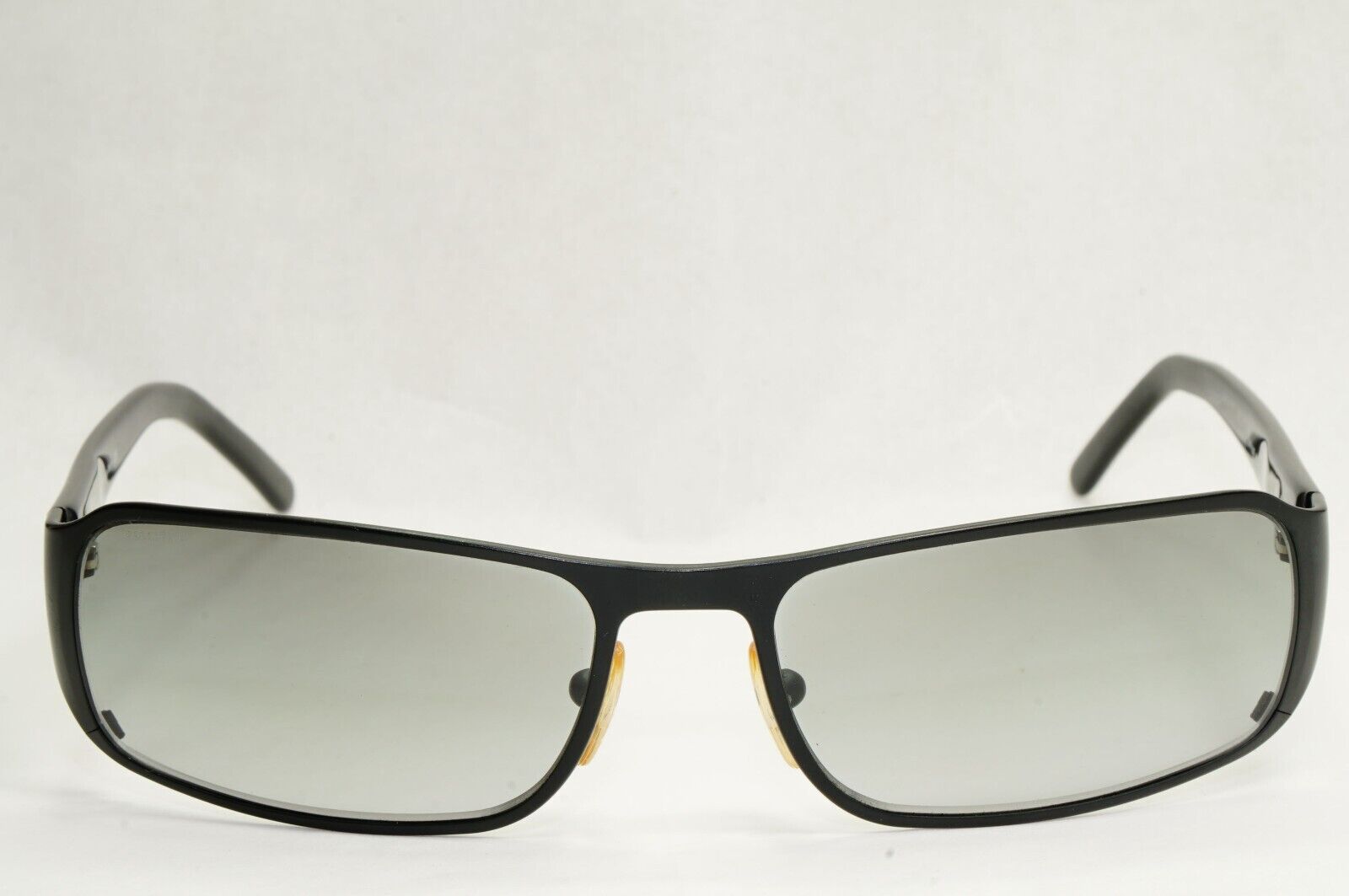 Prada Sunglasses 2006 Vintage Black Rectangle Grey PR52FS SPR 52F 1BO-3M1 270324