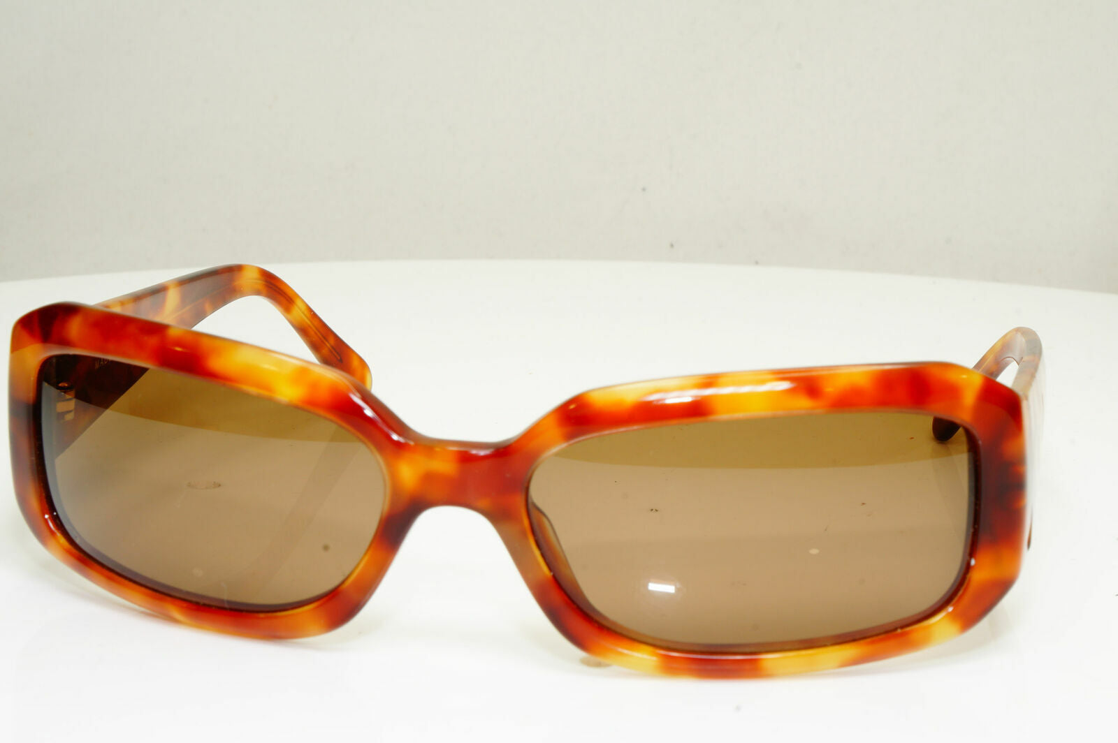 Chanel Gold Charms Sunglasses Brown Tortoise Vintage Womens 5142 574/3B 29988