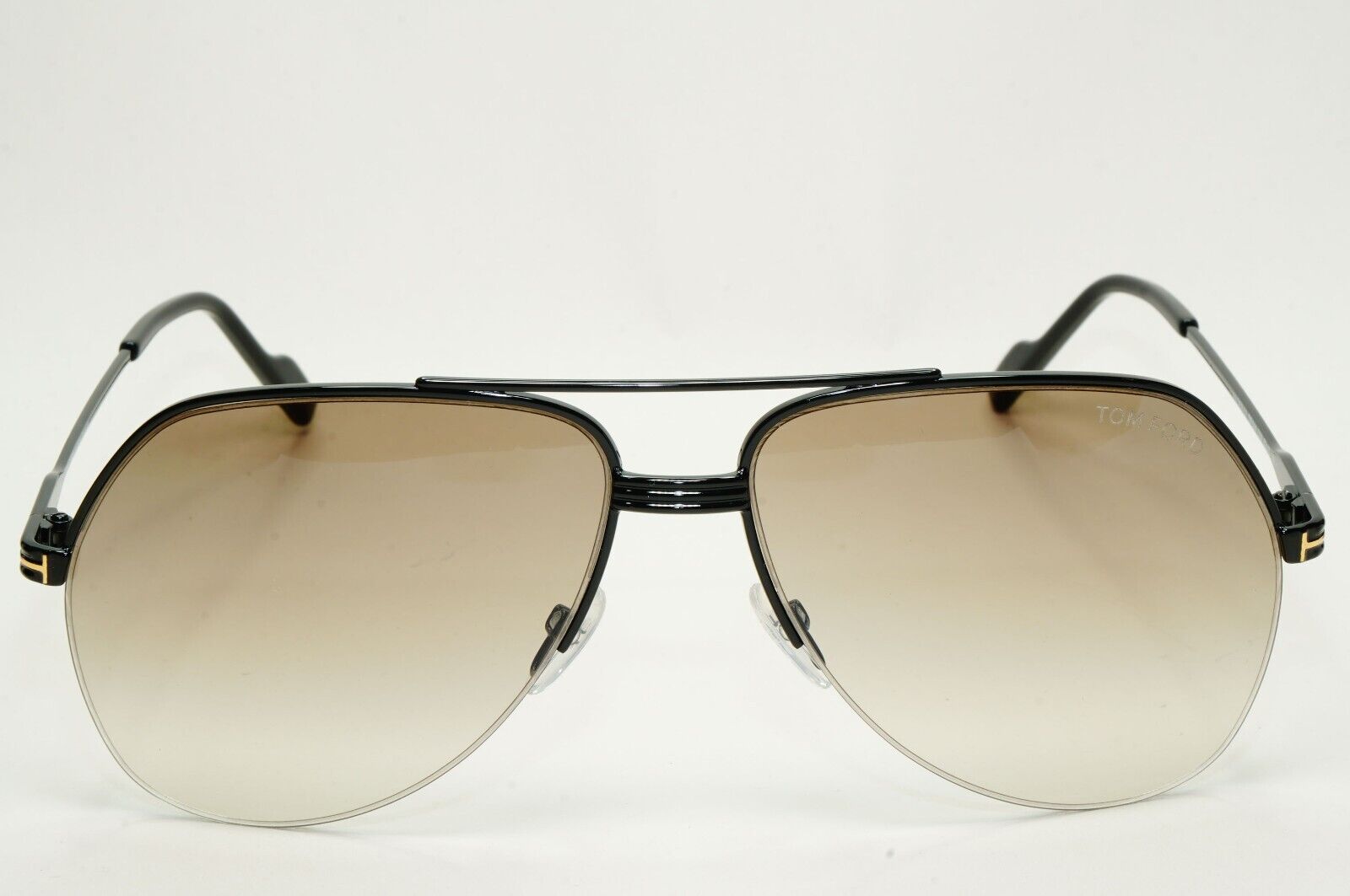 Tom Ford Sunglasses Wilder-02 Black Brown Grey Pilot Large FT0644 TF 644 01A