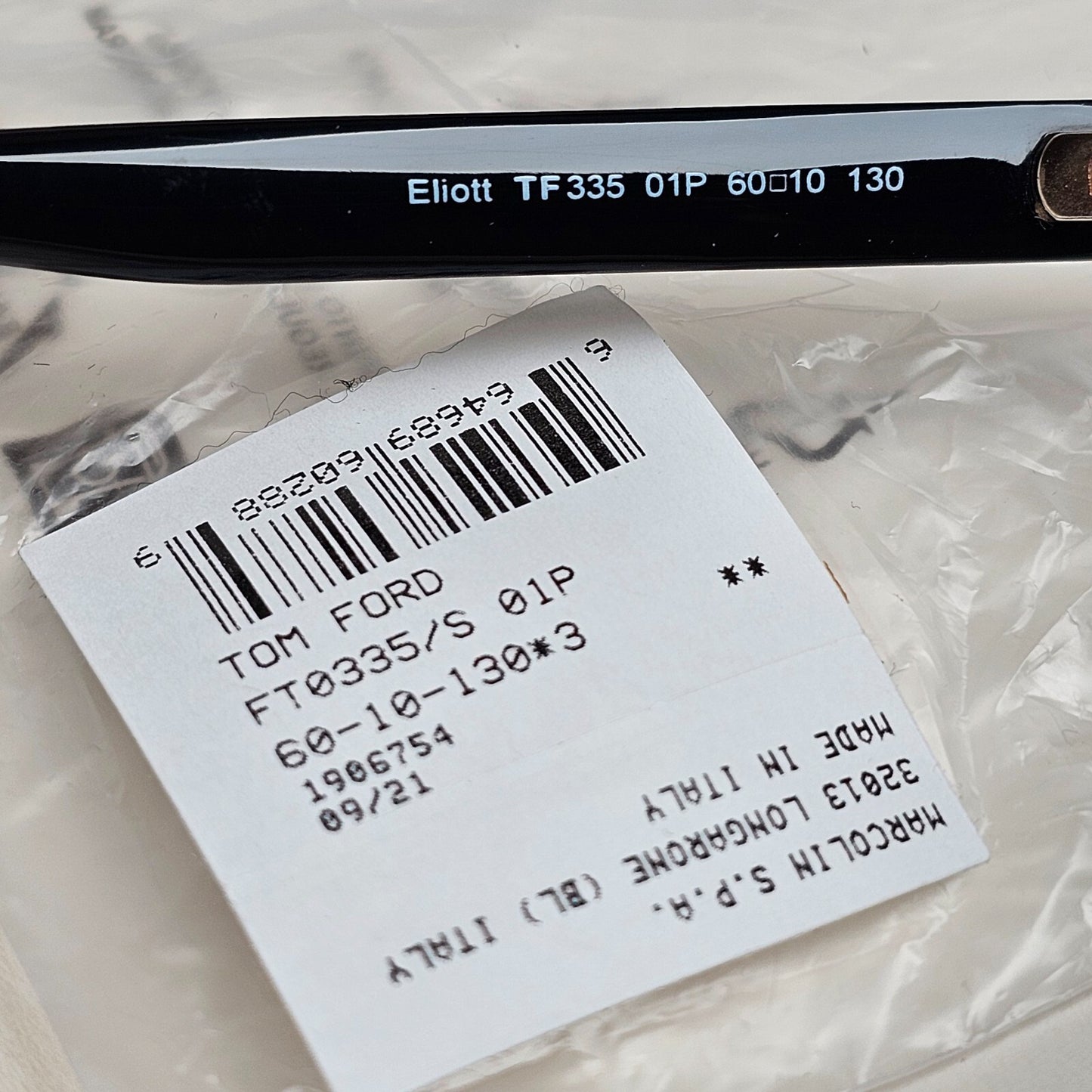 Tom Ford Sunglasses Eliott Black Gold Green Grey Navigator FT0335 TF 335 01P