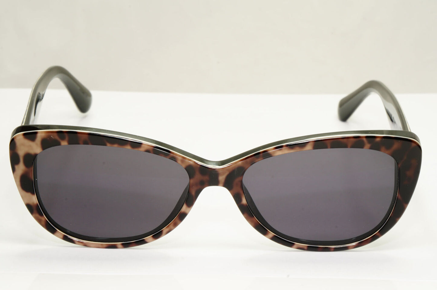 Dolce & Gabbana Sunglasses Leopard Black Brown Animal Print DG 3166 1995 250123