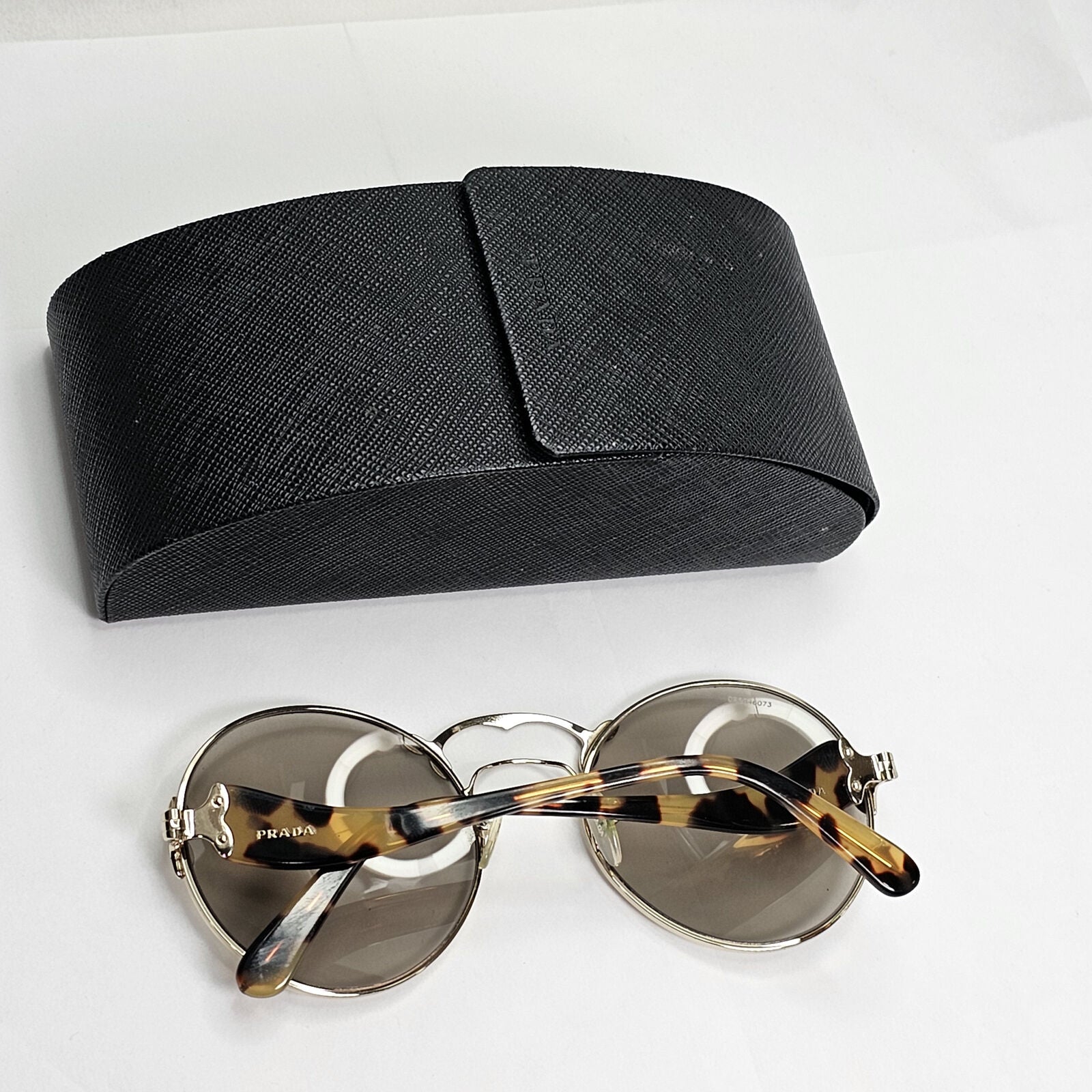 Prada Sunglasses 2016 Wanderer Gold Brown Ornate PR55TS SPR 55T ZVN-5J2 200124