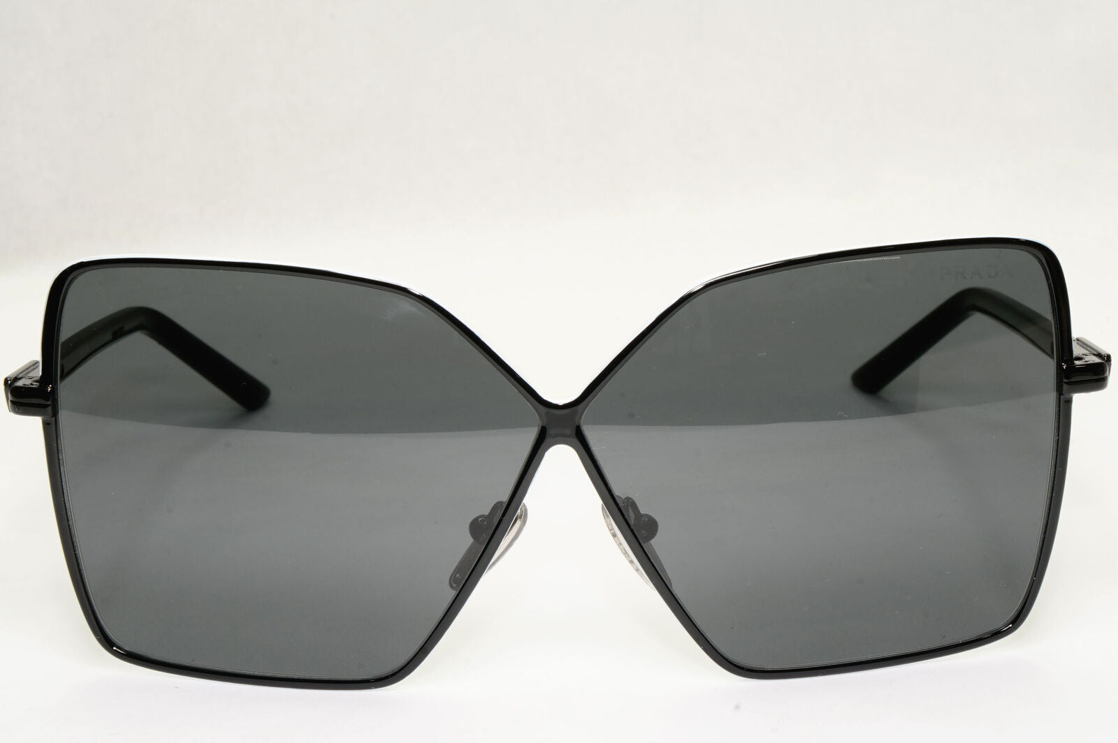 Prada Sunglasses Oversized Black Butterfly Square PR50YS SPR 50Y 1AB-5S0