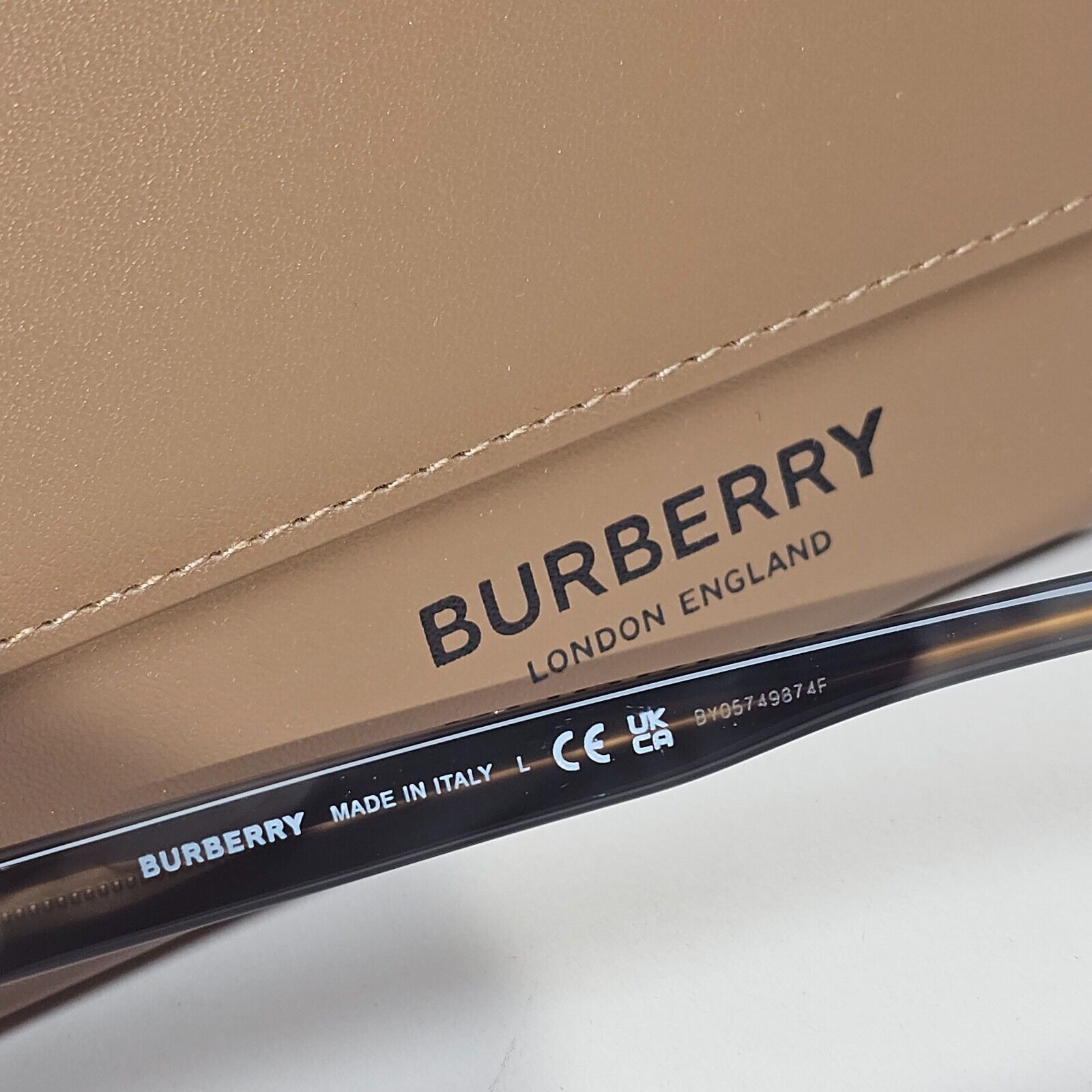 Burberry Sunglasses Tamsin Black Cat Eye Square Gradient BE 4366 3980/8G 55mm