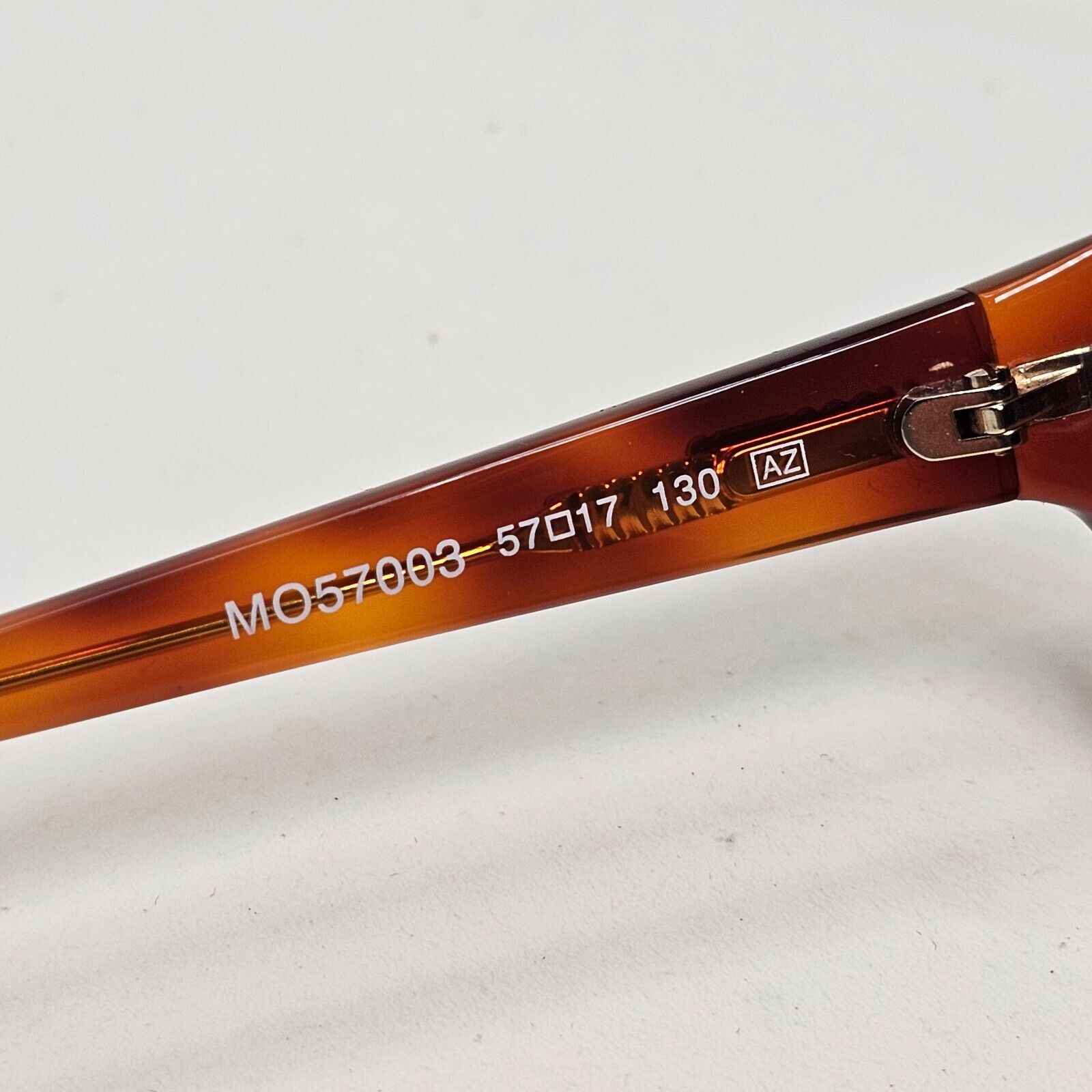 Moschino Sunglasses 2005 Vintage Brown Tortoise Gold Arrows MO570 03 101124