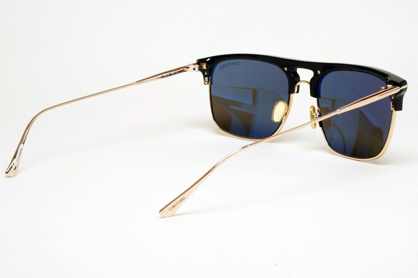 Tom Ford Sunglasses Lee Black Gold Grey Square Navigator FT0830 TF 830 01A 56mm