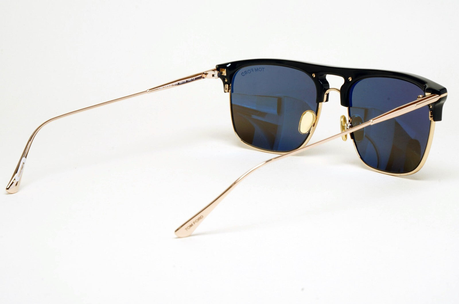 Tom Ford Sunglasses Lee Black Gold Grey Square Navigator FT0830 TF 830 01A 56mm