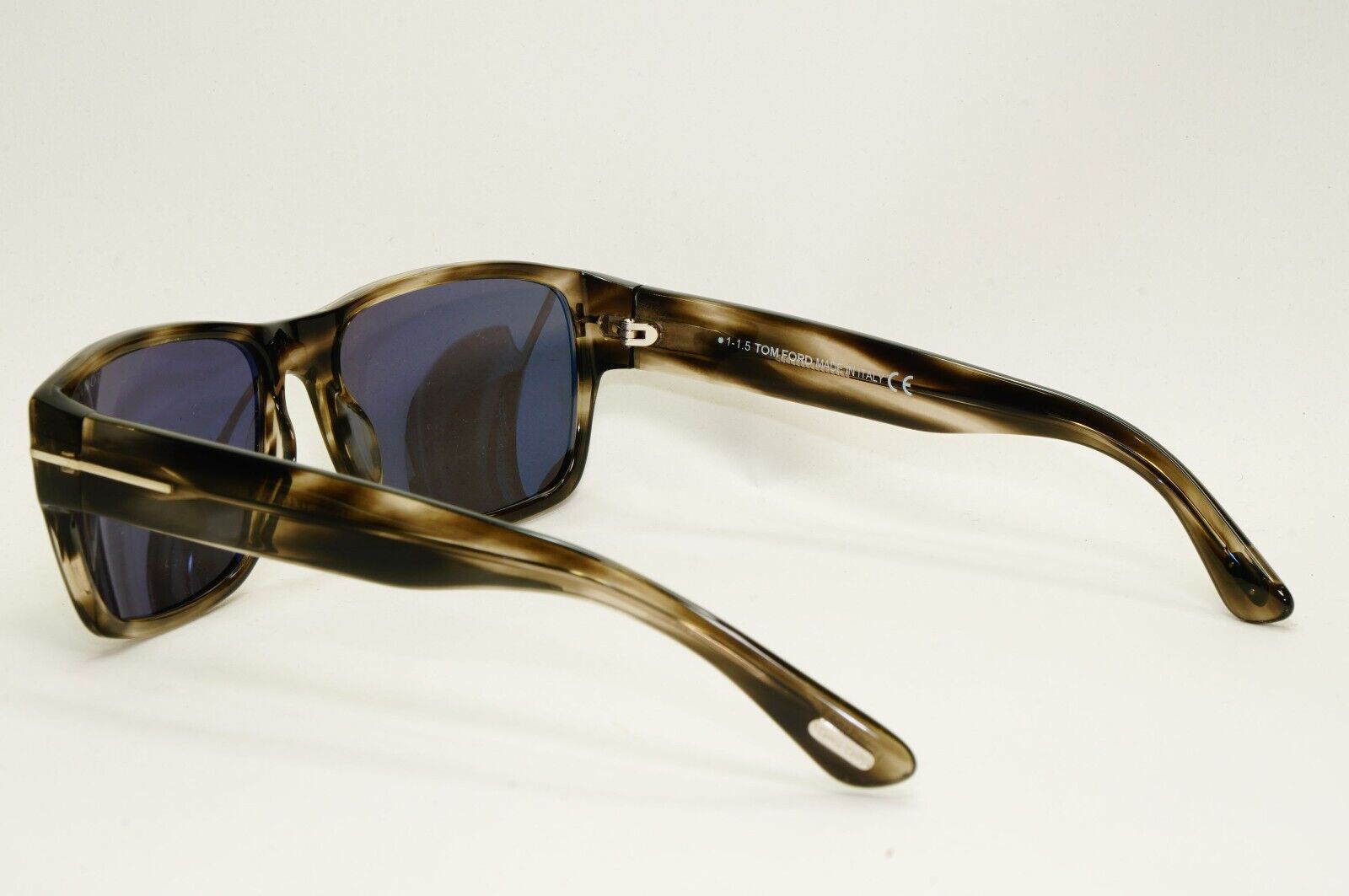 Tom Ford Sunglasses Mason Grey Brown Tortoise Square TF 445 FT0445 20A 58mm