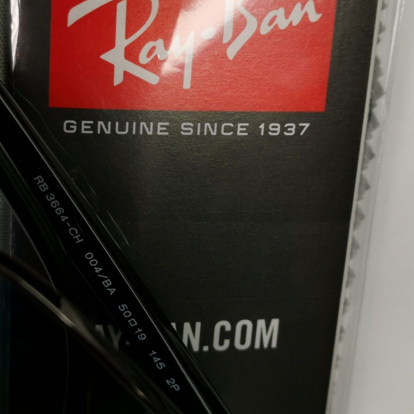 Ray-Ban Sunglasses Polarized Chromance Gunmetal Grey Blue RB 3664-CH 004/BA 50mm