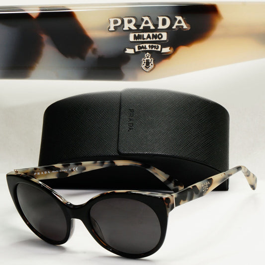 Prada Sunglasses 2012 Vintage Square Black Marble PR23OS SPR 23O ROK-0A7 070224