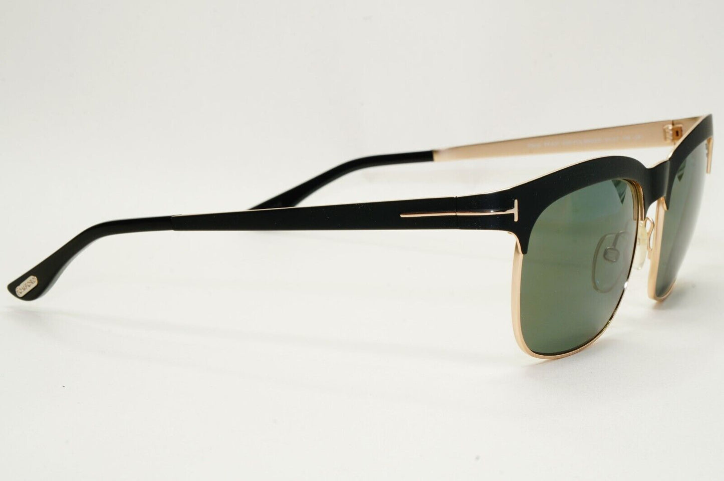 Tom Ford Sunglasses Elena Polarised Gold Black Dark Green FT0437 TF 437 05R 54mm