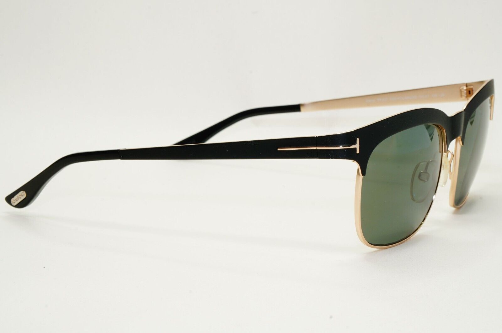 Tom Ford Sunglasses Elena Polarised Gold Black Dark Green FT0437 TF 437 05R 54mm