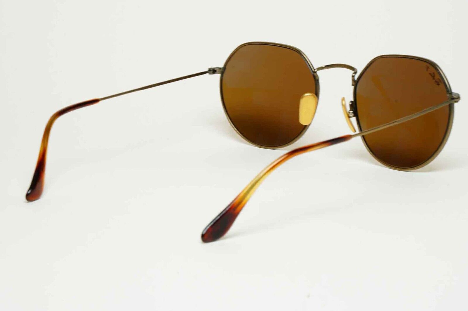 Ray-Ban Sunglasses Jack Titanium Polarised Bronze Brown RB 8165 9207/57 53mm