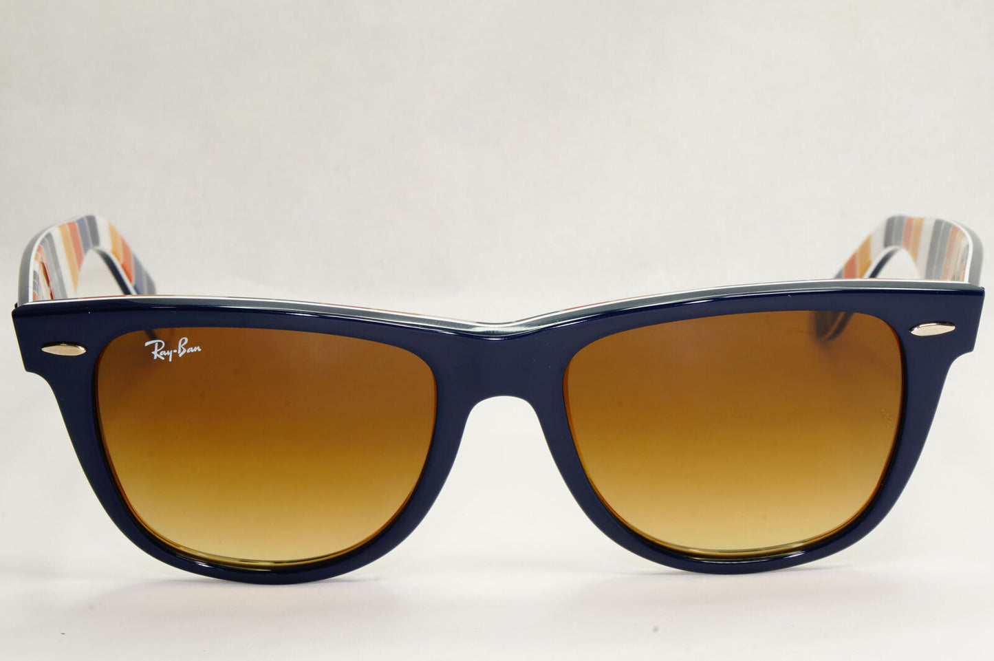 Ray-Ban Sunglasses Wayfarer Large Dark Blue Gradient Brown RB 2140 1320/85 54mm