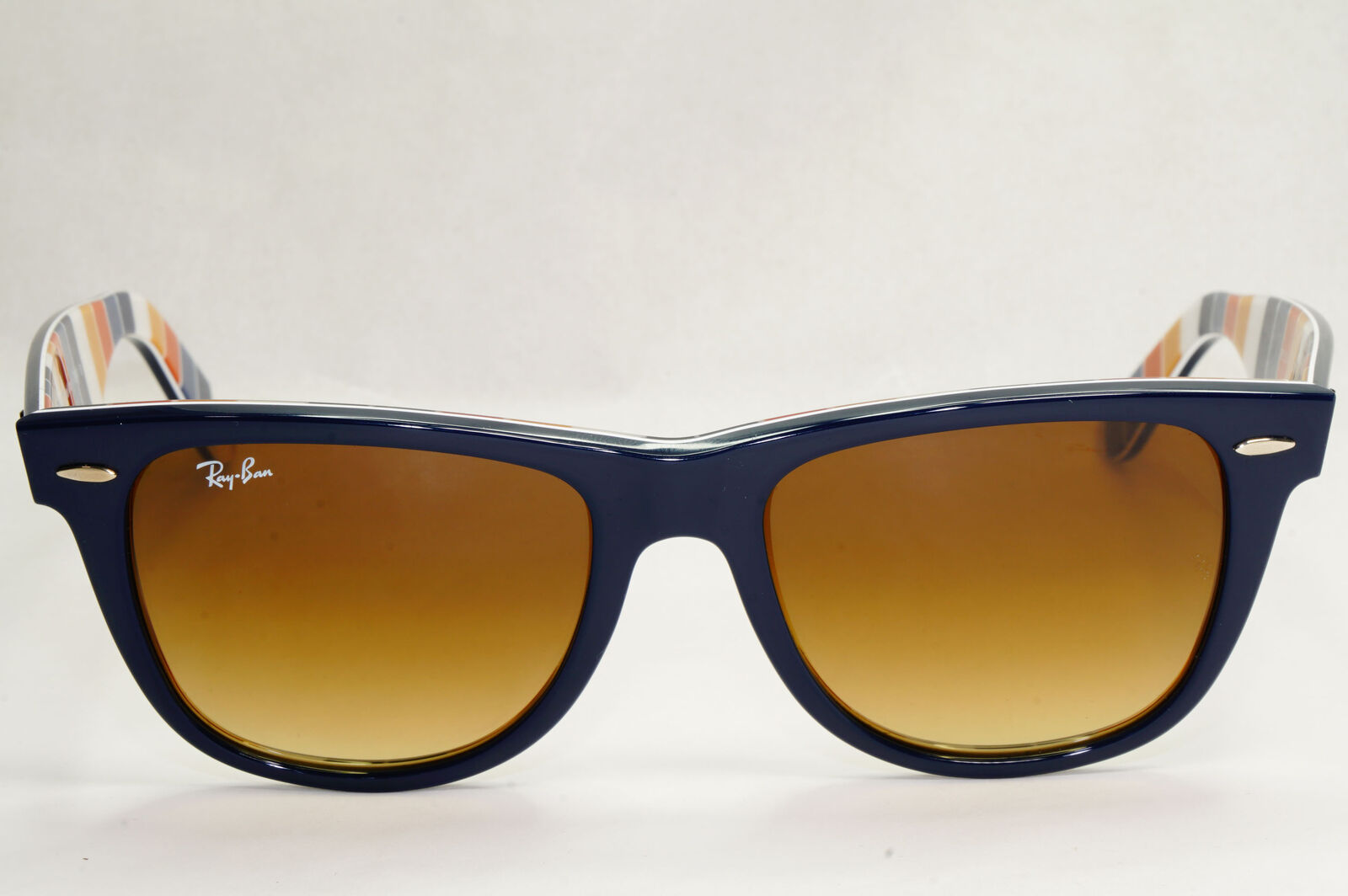 Ray-Ban Sunglasses Wayfarer Large Dark Blue Gradient Brown RB 2140 1320/85 54mm
