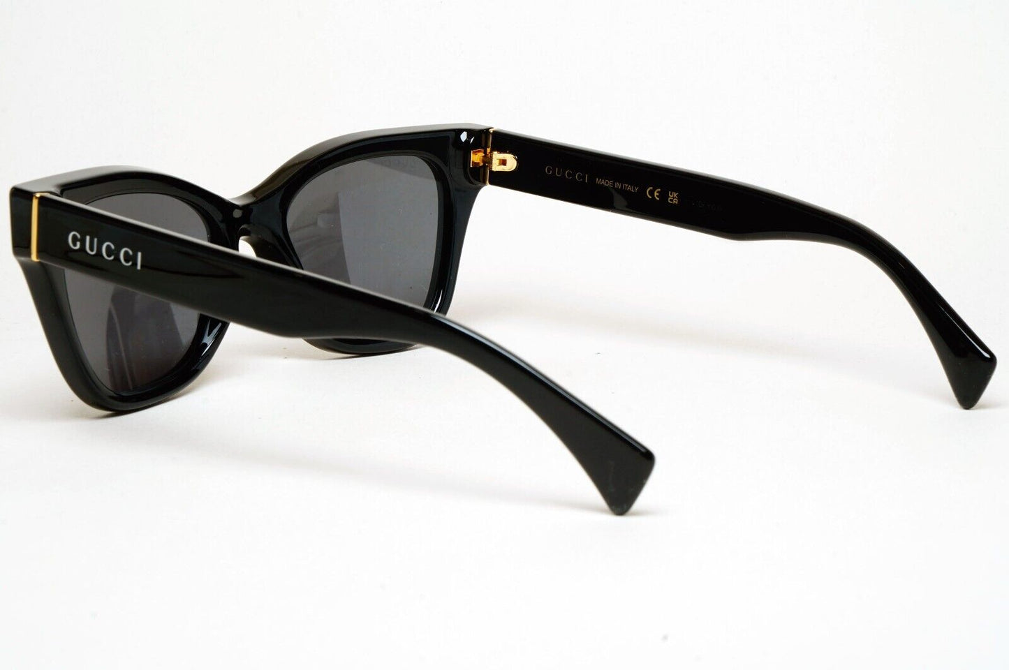 Gucci Sunglasses 2022 Black Glossy Square GG1133S 001 52mm 250125