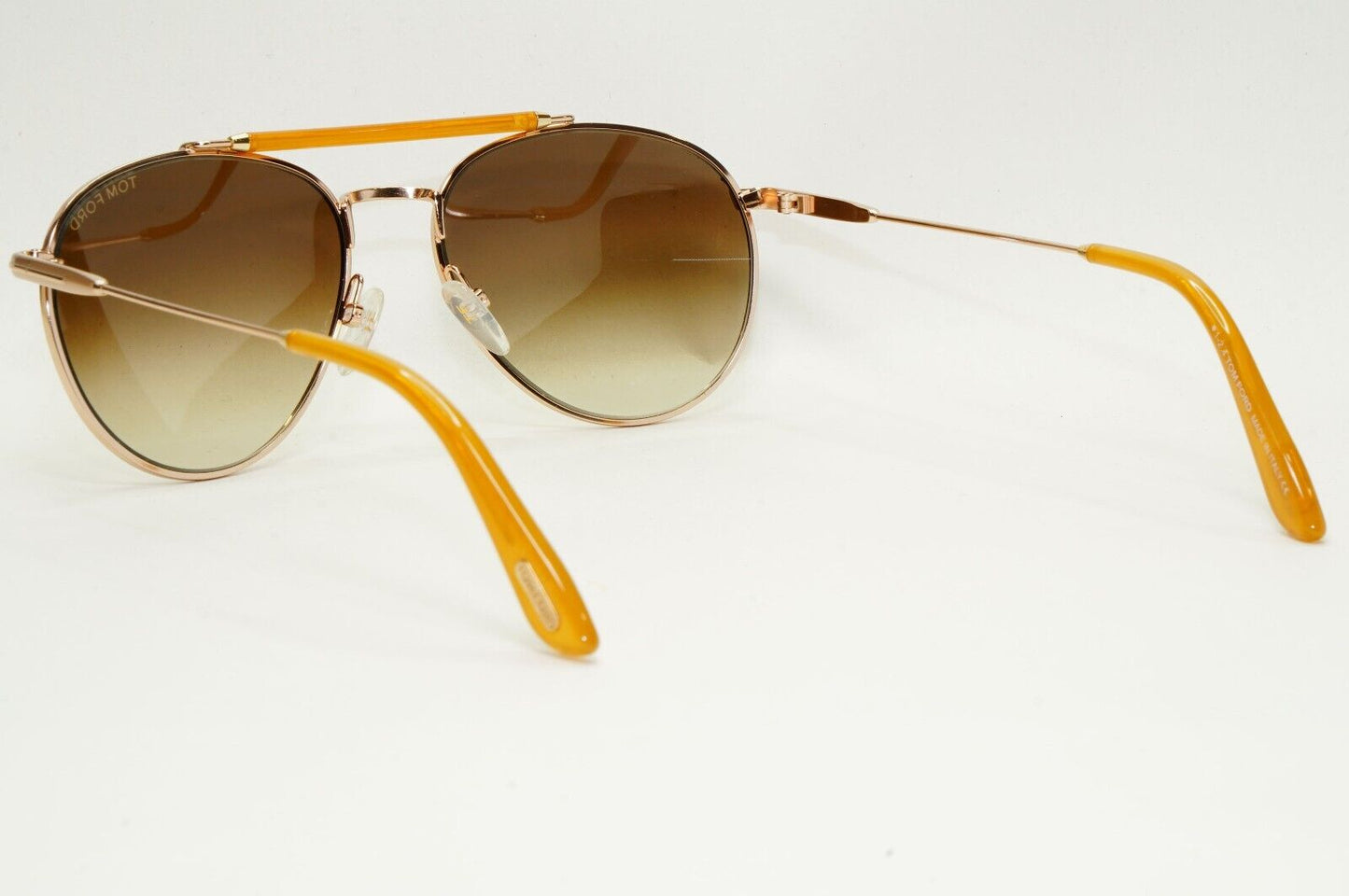 Tom Ford Sunglasses Colin Gold Brown Gradient Small Pilot TF 338 28F FT0338