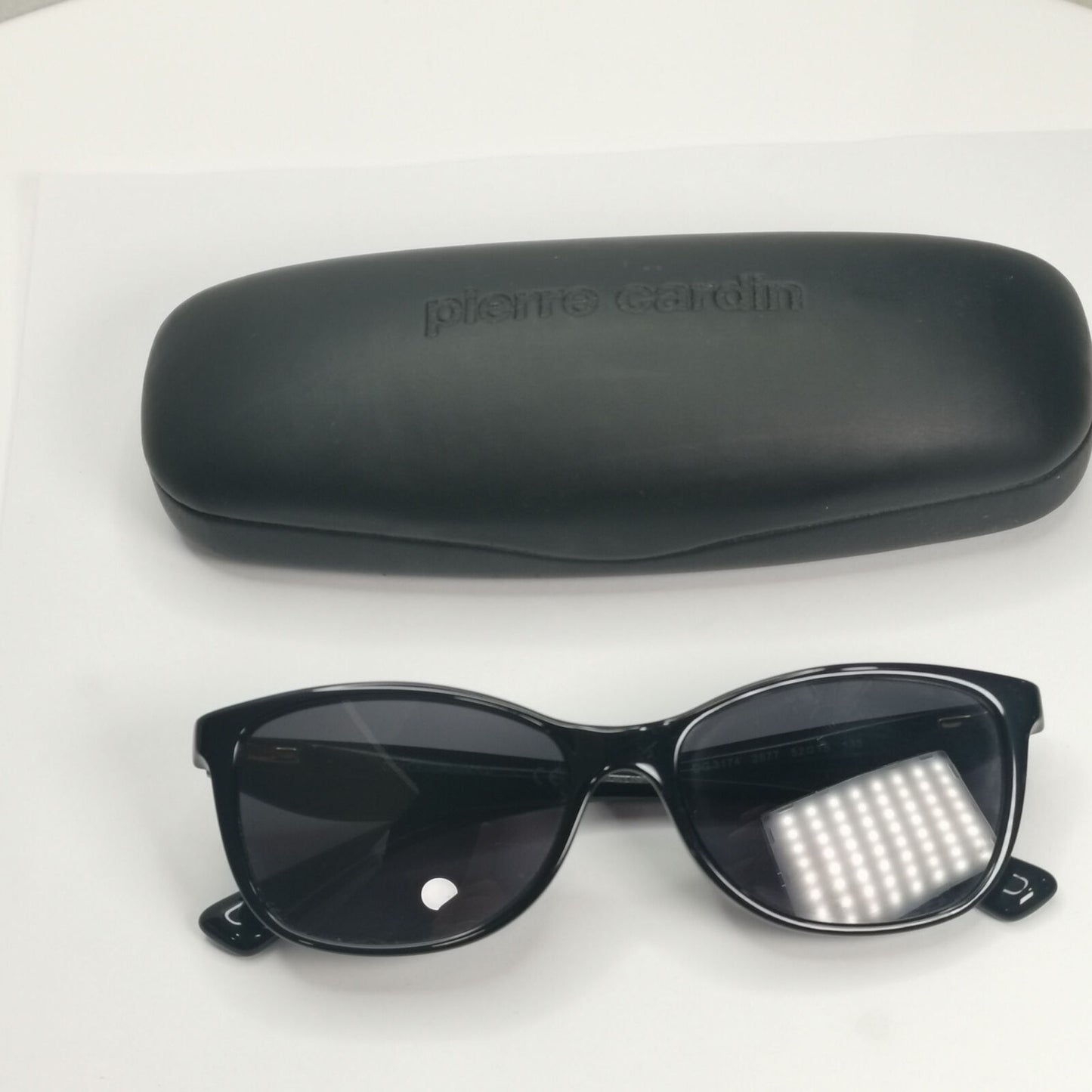 Dolce & Gabbana Black Sunglasses Polka Dot Gold Square DG 3174 2877 250123