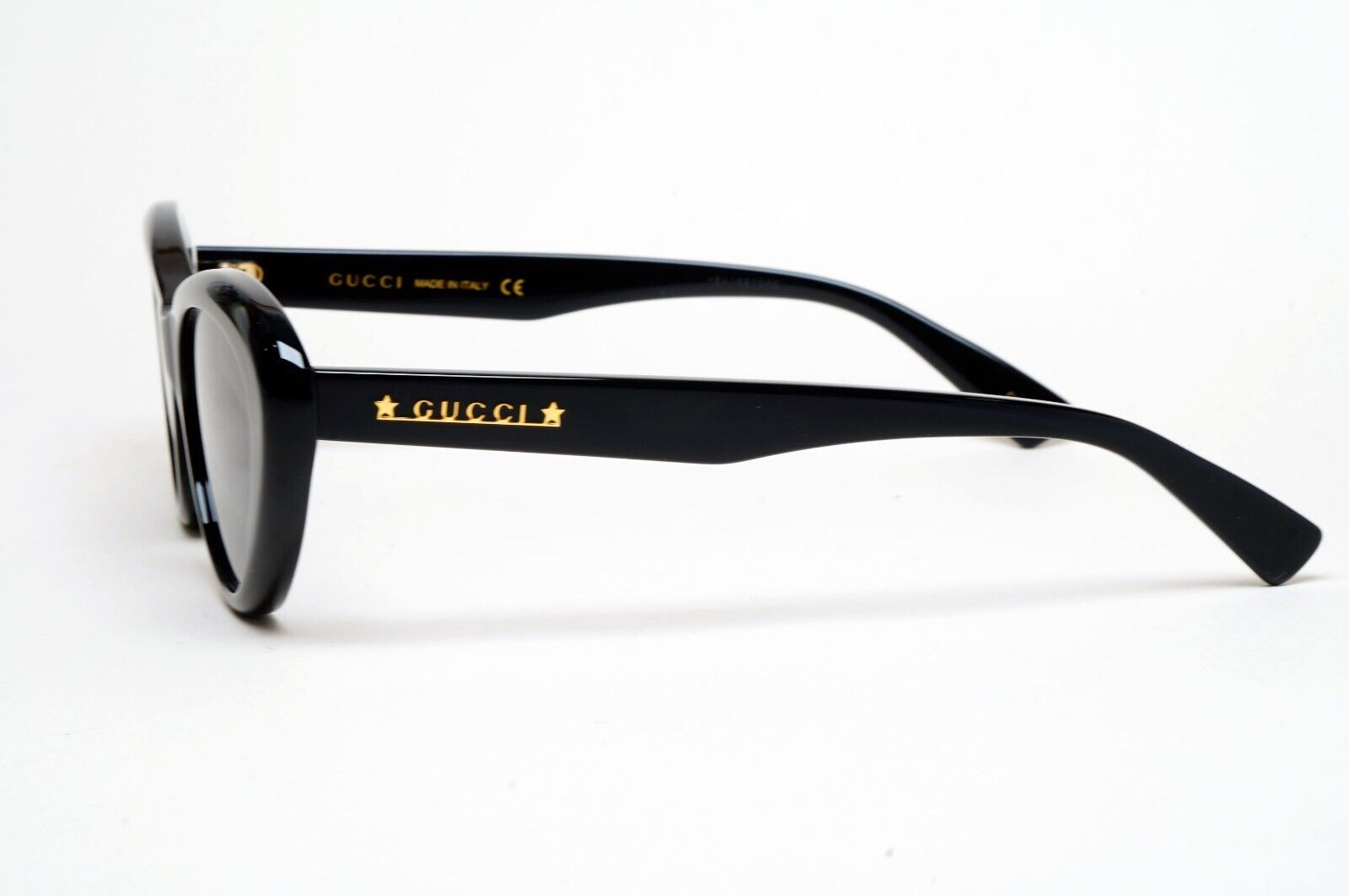 Gucci Sunglasses 2022 Black Cat Eye Glossy GG1170S 001 54mm 280125