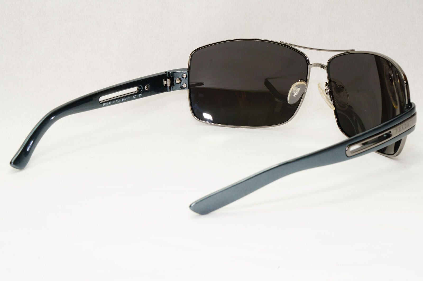 Prada Sunglasses 2011 Grey Metallic Silver Wrap PR54IS SPR 54I 5AV-4S1 131223