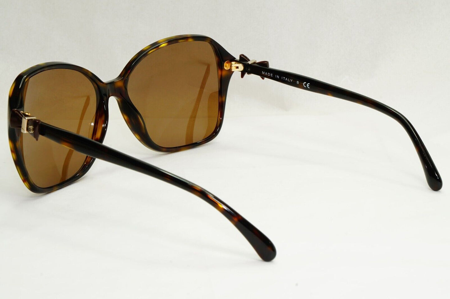 Chanel Sunglasses 2011 Vintage Brown Bows Square 5205 c.714/3B 180324