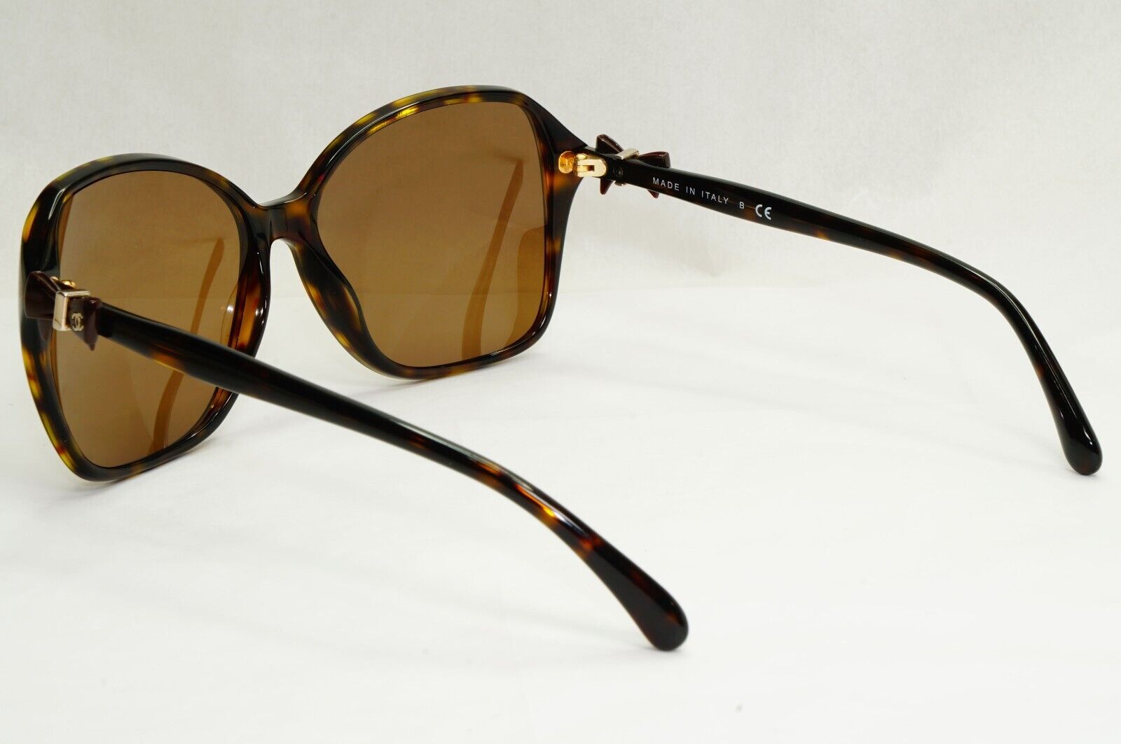 Chanel Sunglasses 2011 Vintage Brown Bows Square 5205 c.714/3B 180324