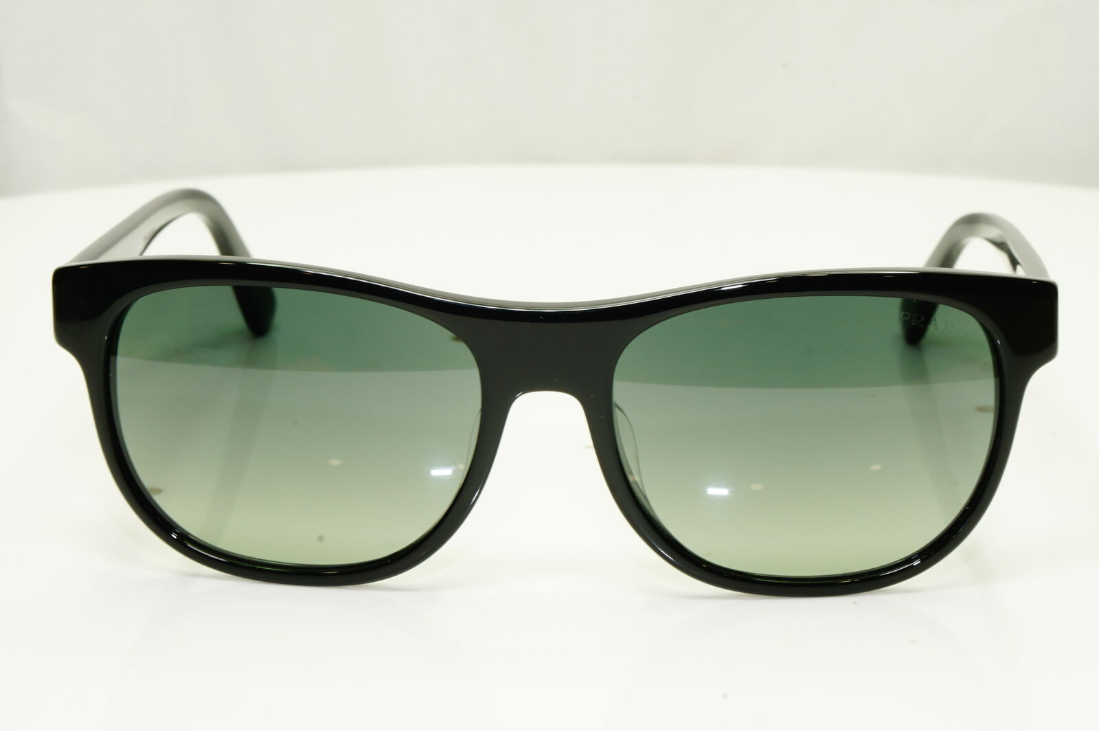 Authentic Prada Glass Lenses Mens Black Designer Sunglasses SPR 04X F 1AB-2D0