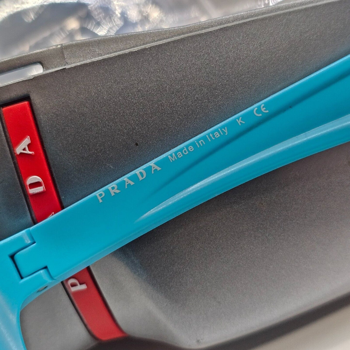 Prada Sunglasses 2012 Rare Turquoise Blue Black PS04OS SPS 04O DHB-2B2 170125