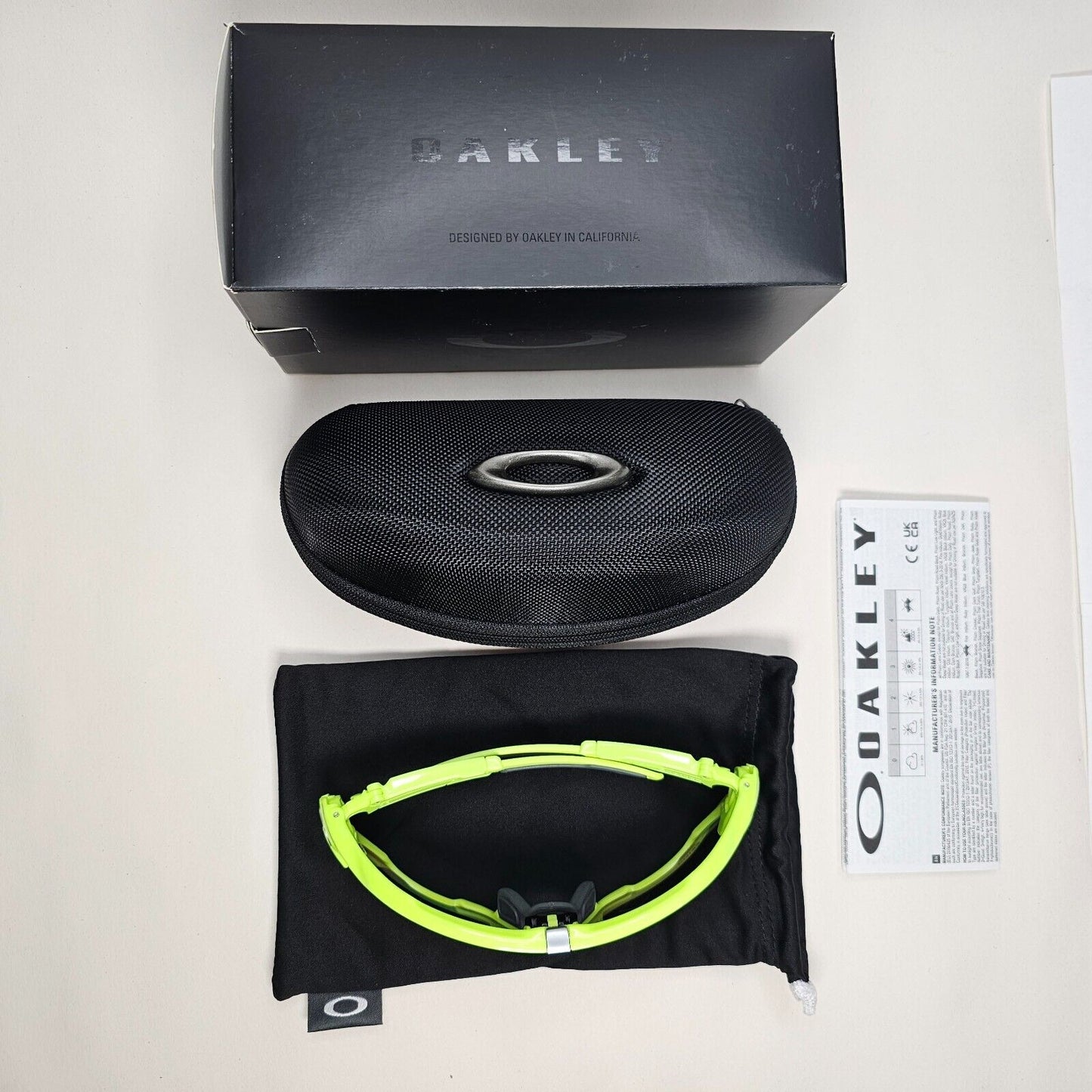 Oakley Sunglasses Jaw Breaker Green Retina Burn Prizm Road Shield OO 9290 2631