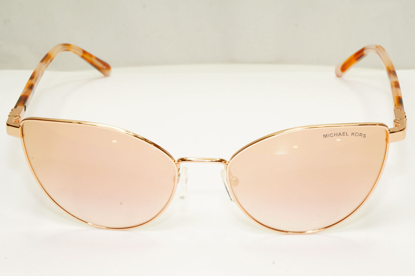 Michael Kors Womens Mirror Rose Gold Metal Sunglasses MK 1052 Arrowhead 11086F