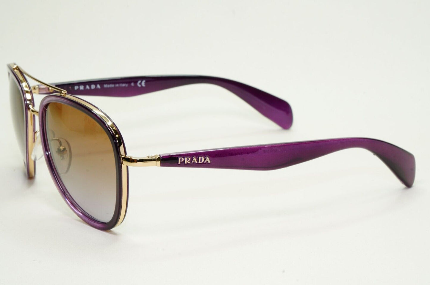 Prada Sunglasses 2012 Vintage Gold Purple Unisex PR51PS SPR 51P ZVN-6P1 050824