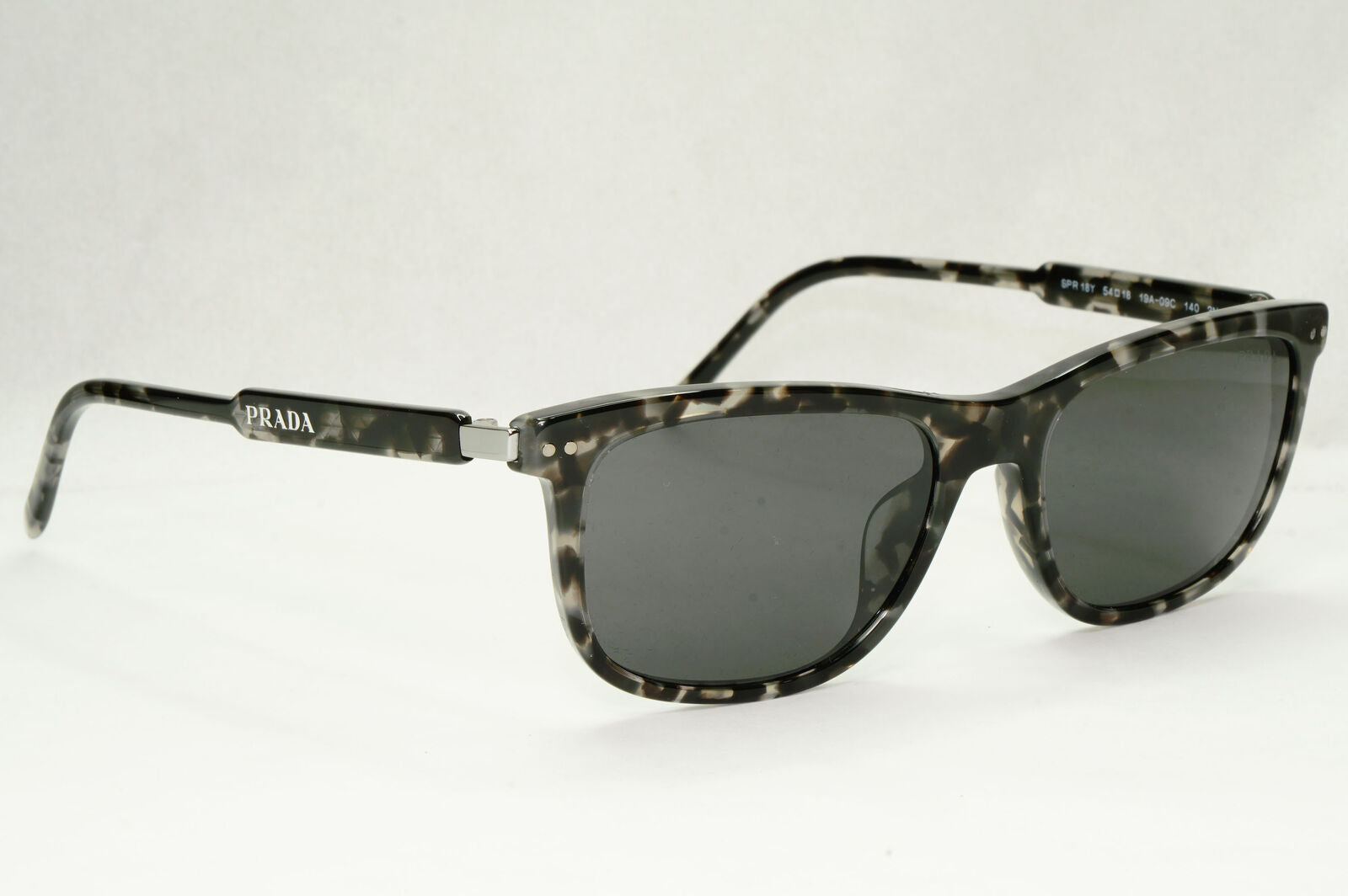 Prada Sunglasses Glass Lens Grey Tortoiseshell Havana PR18YS SPR 18Y 19A-09C