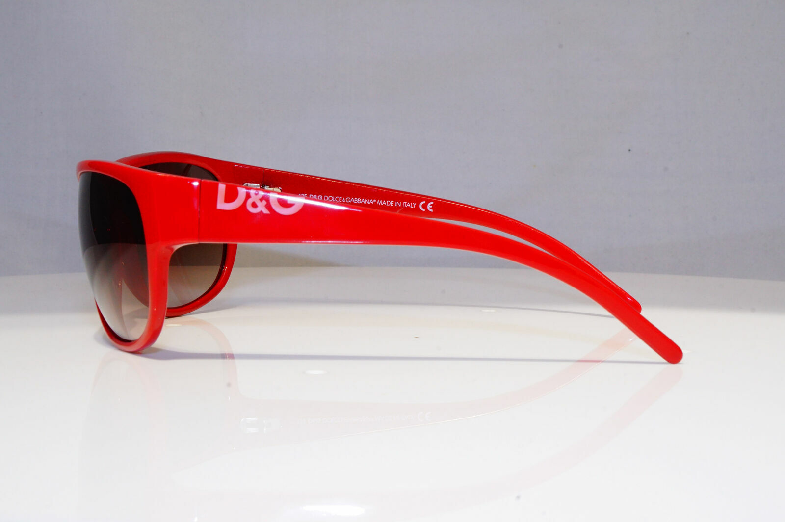 Dolce & Gabbana Vintage Sunglasses Mens Womens Red Square D&G 2213 482 290122