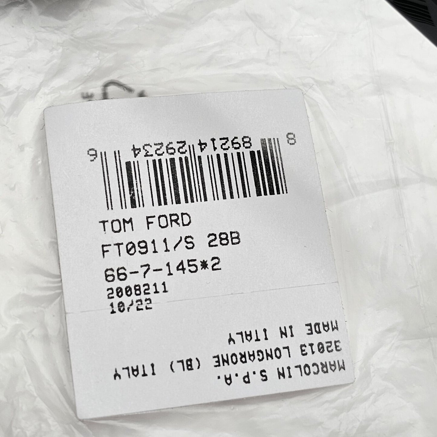 Tom Ford Sunglasses Reno Black Gold Grey Gradient Navigator FT0911 TF 911  28B