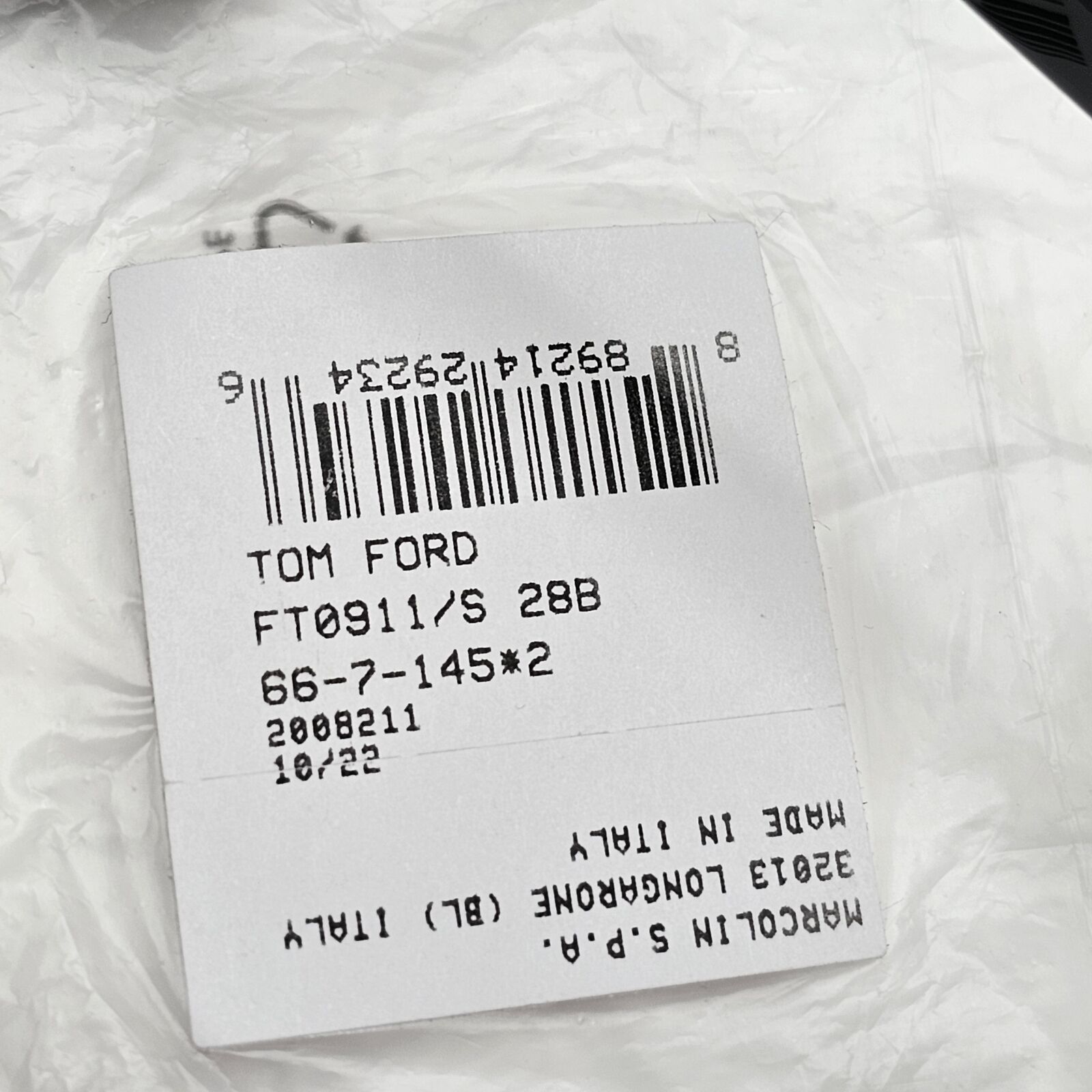 Tom Ford Sunglasses Reno Black Gold Grey Gradient Navigator FT0911 TF 911  28B