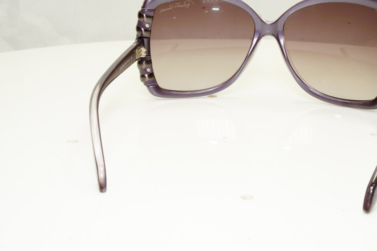 Authentic Roberto Cavalli Womens Vintage Sunglasses Violet Ginko 659 80Z 34784