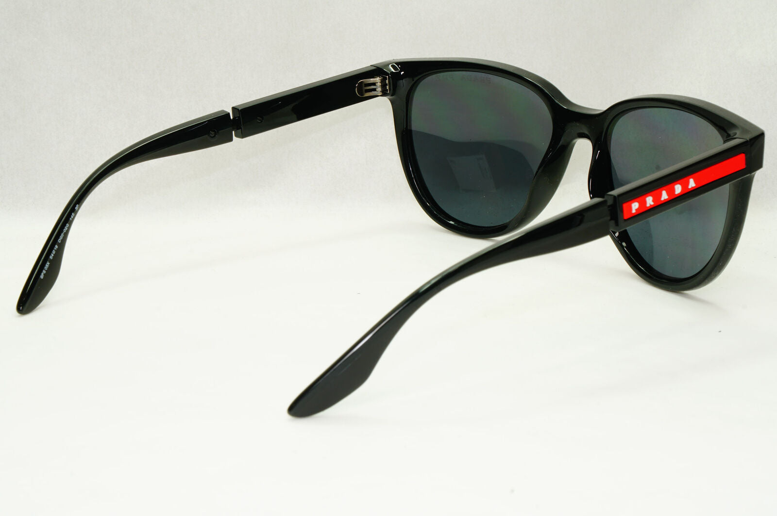 Prada Sunglasses Polarized Black Sunglasses Square PS05XS SPS 05X DG0-02G 54mm
