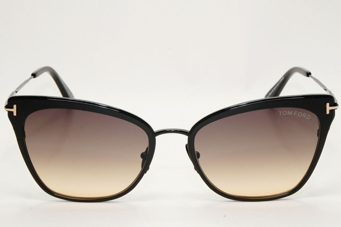 Tom Ford Sunglasses Faryn Titanium Black Brown Grey Gradient TF0843 TF 843 01B