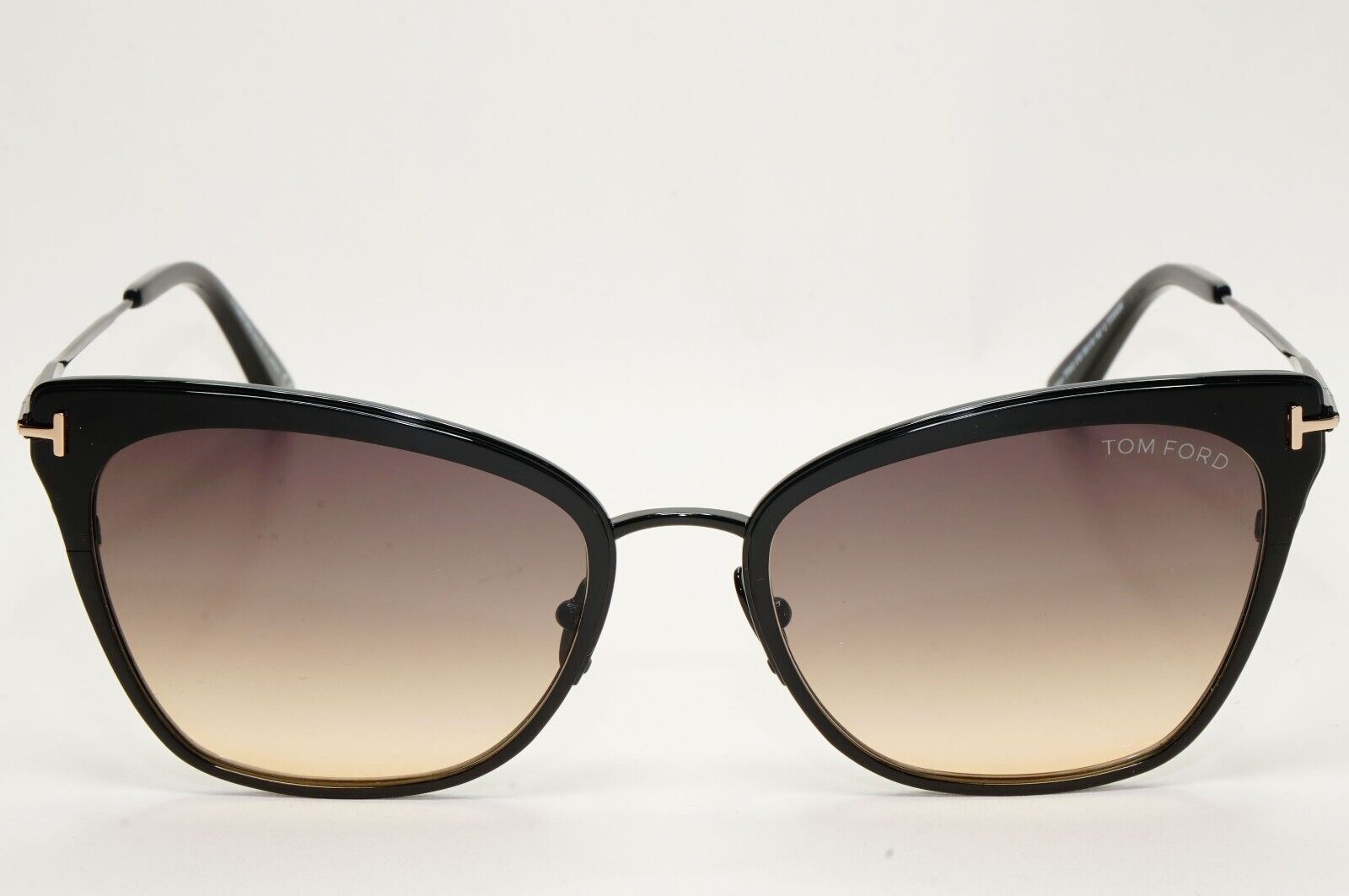 Tom Ford Sunglasses Faryn Titanium Black Brown Grey Gradient TF0843 TF 843 01B