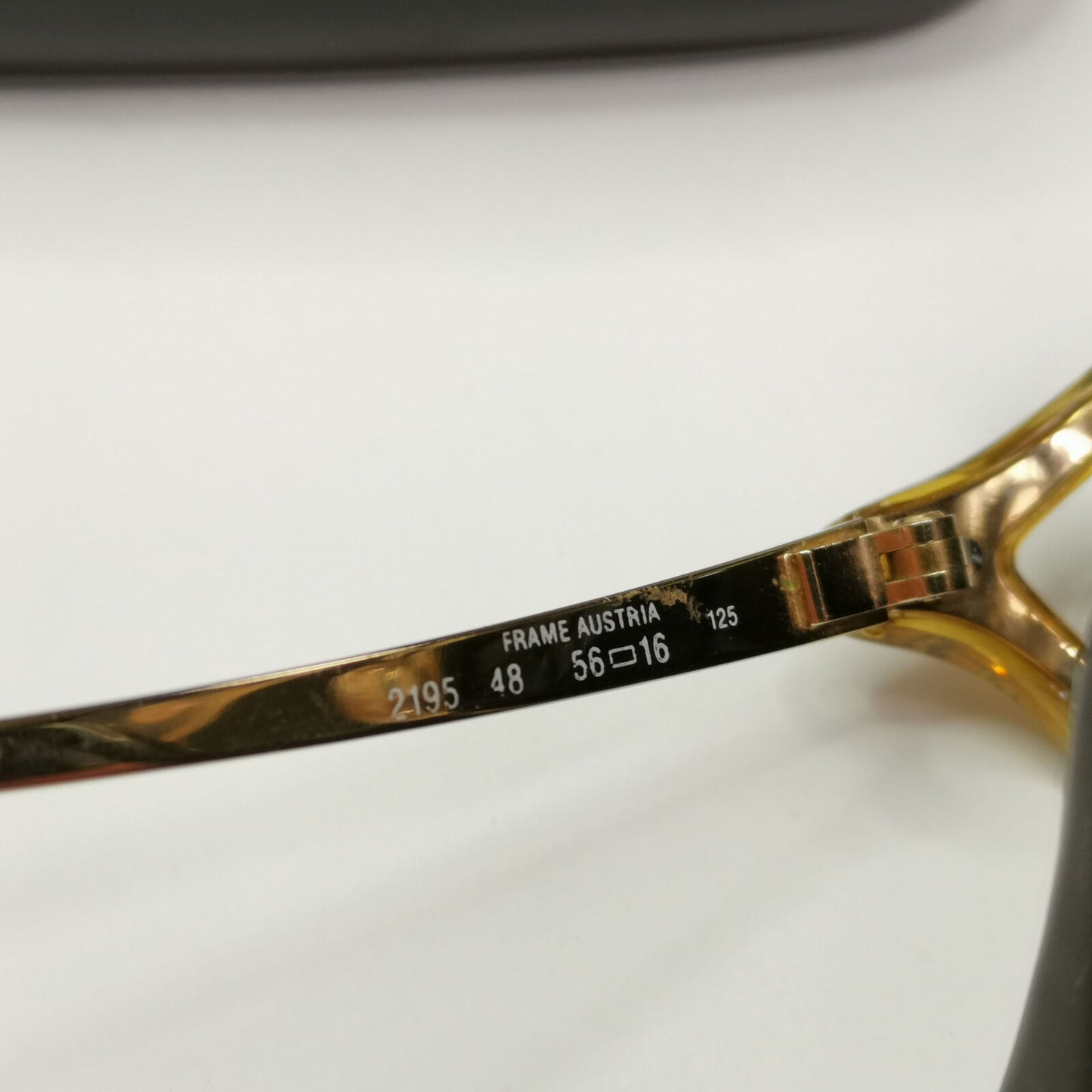 Christian Dior Womens Vintage Sunglasses Austria 1990s Gold 2195 48 160222
