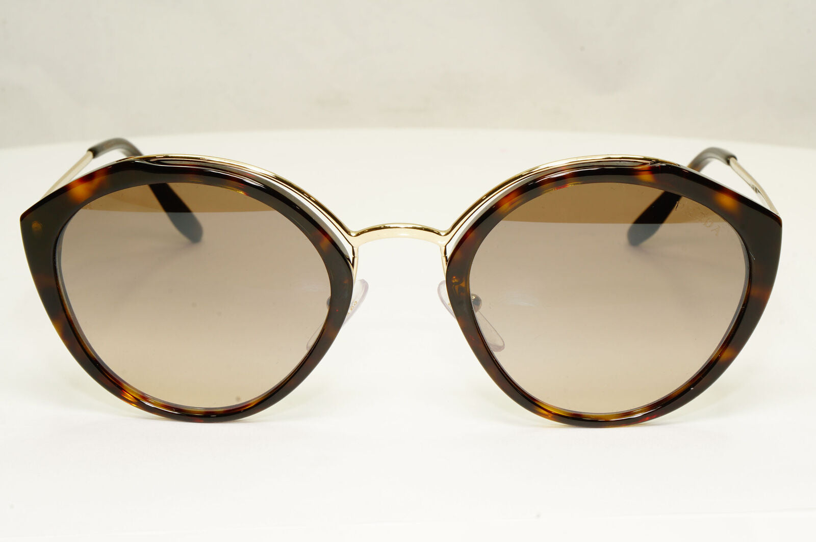Prada Womens Gold Brown Cinema Collection Havana Sunglasses SPR 18U 2AU-4P0