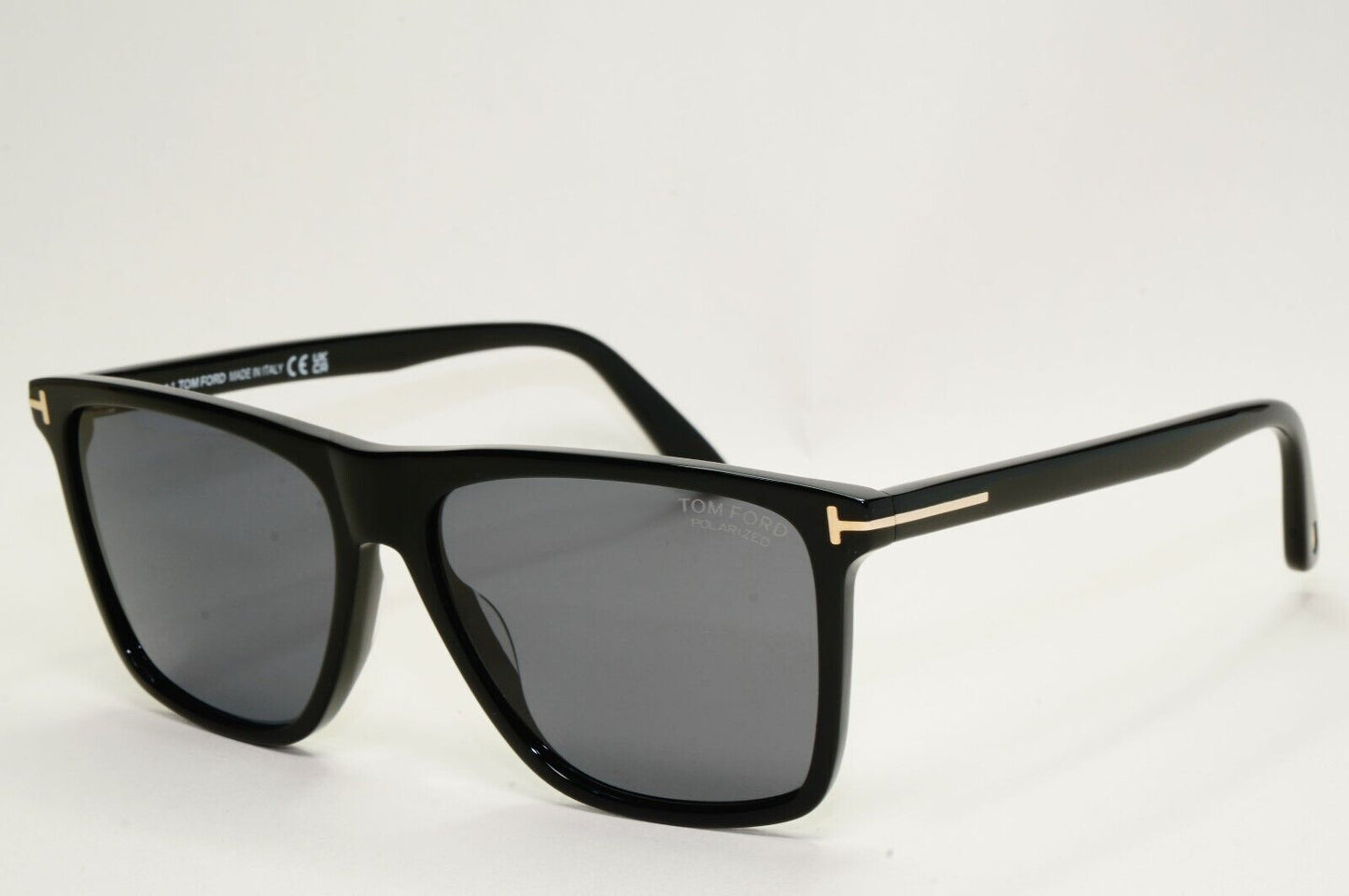Tom Ford Sunglasses Fletcher Polarised Black Square FT0832 TF 832 01D 59mm