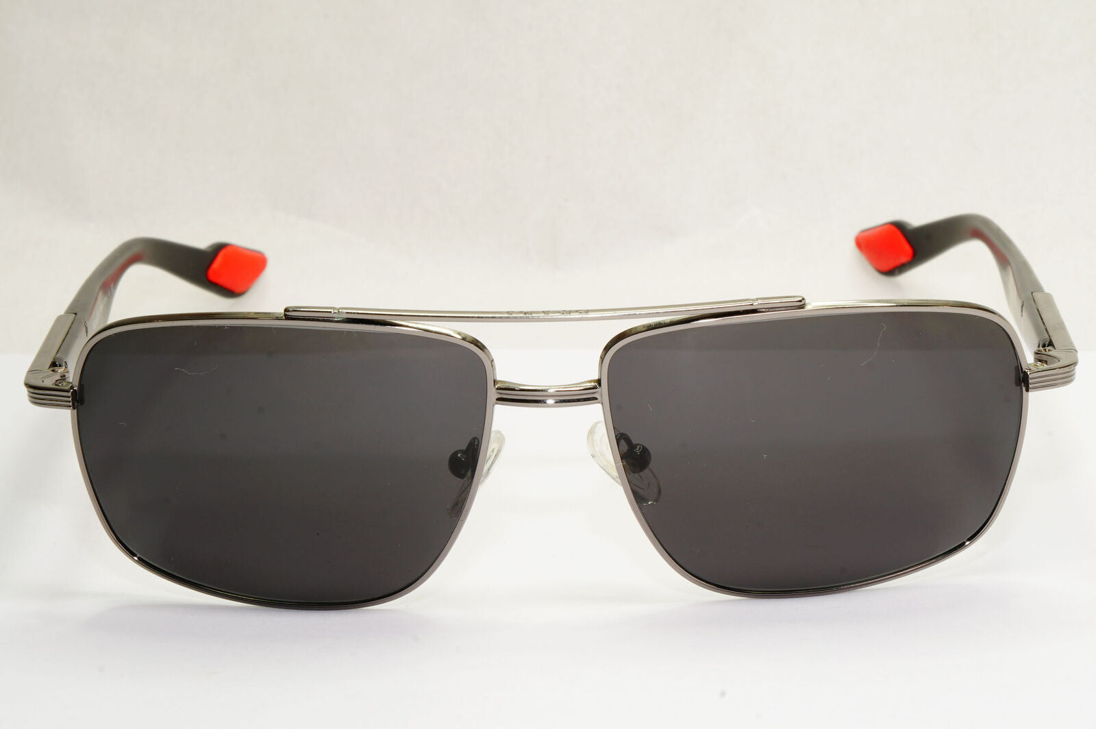 Prada Sunglasses 2011 Vintage Pilot Black Silver PS51MS SPS 51M 5AV-3M1 190224