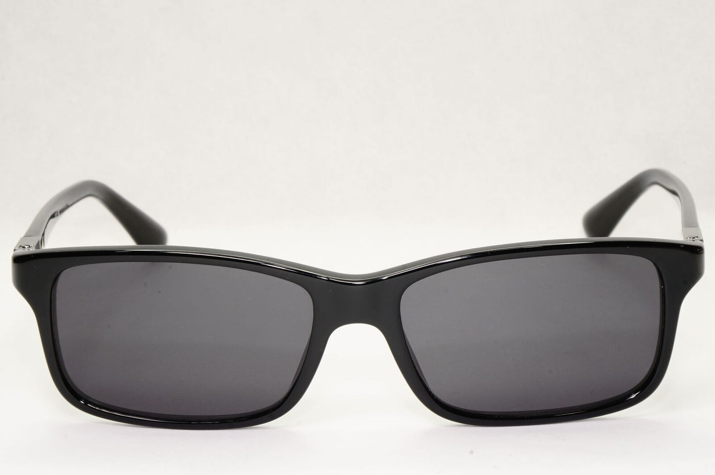 Prada Sunglasses Black Rectangle Square Fashion PR06SV VPR 06S 1AB-1O1 56mm