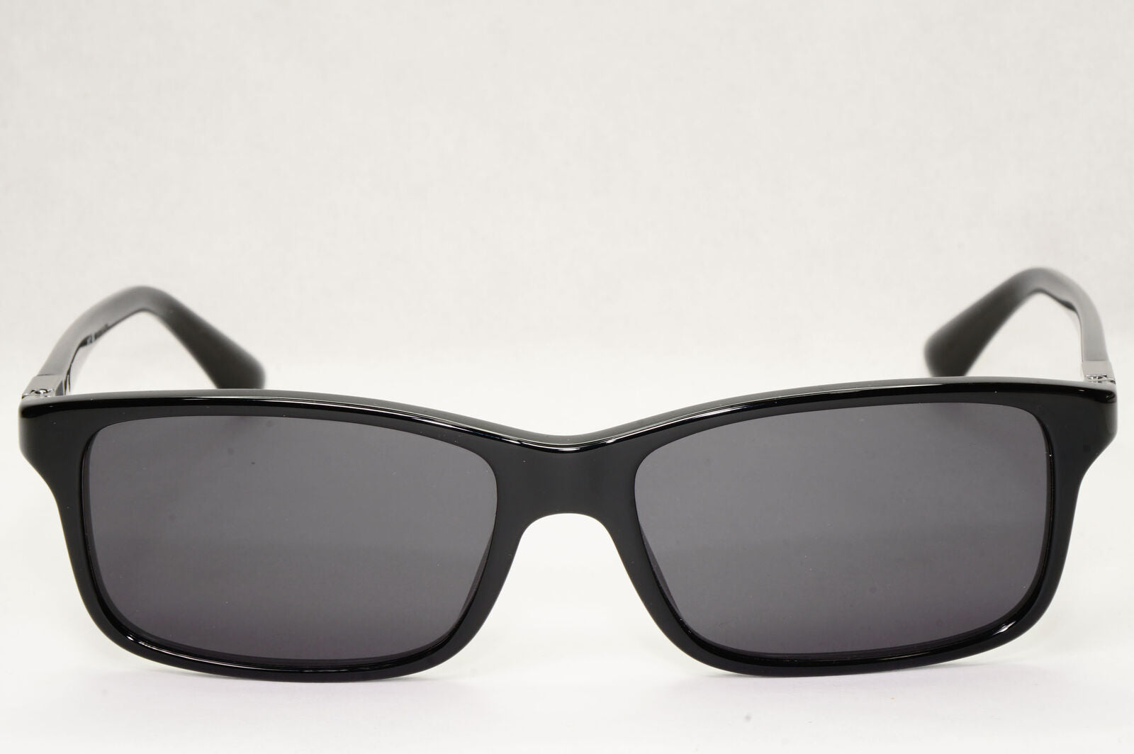Prada Sunglasses Black Rectangle Square Fashion PR06SV VPR 06S 1AB-1O1 56mm