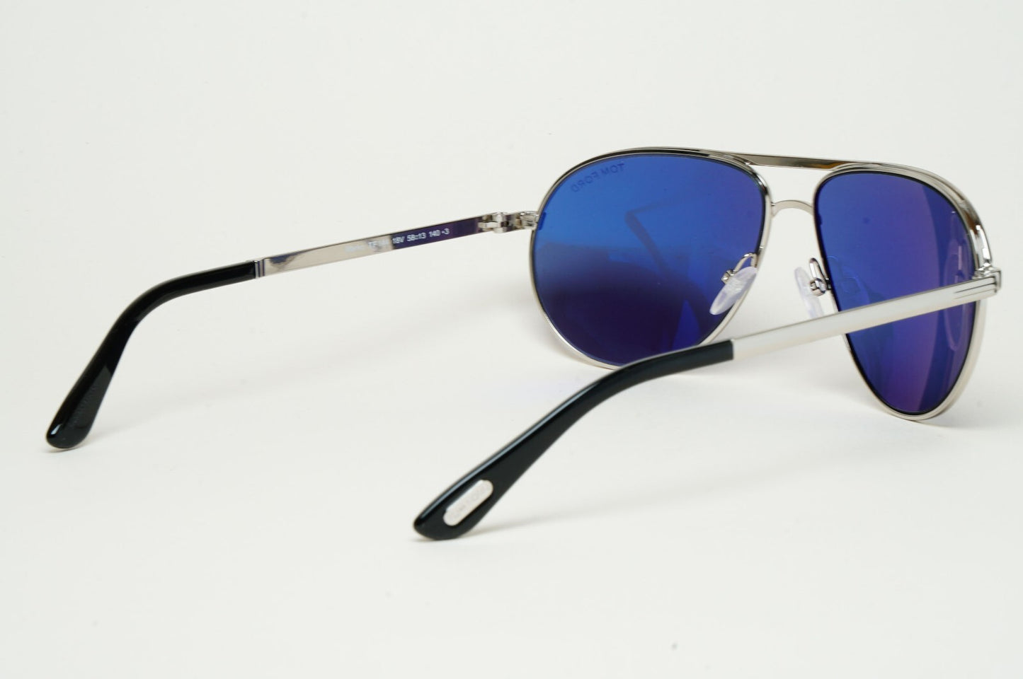 Tom Ford Sunglasses Marko Skyfall Silver Blue FT0144 TF 144 18V James Bond
