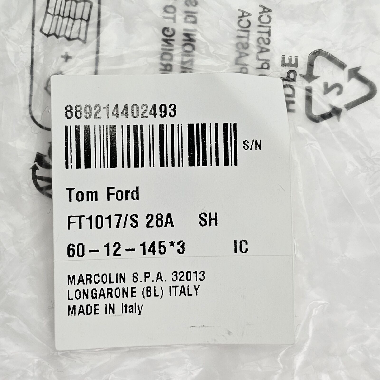 Tom Ford Sunglasses Jaden Gold Grey Metal Pilot Square FT1017 TF 1017 28A